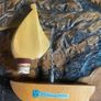Antique wooden Wine bottle screwcork opener Image 3