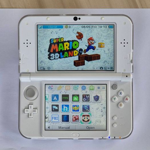 Nintendo New 3DS XL - Pearl White (Mint Condition)