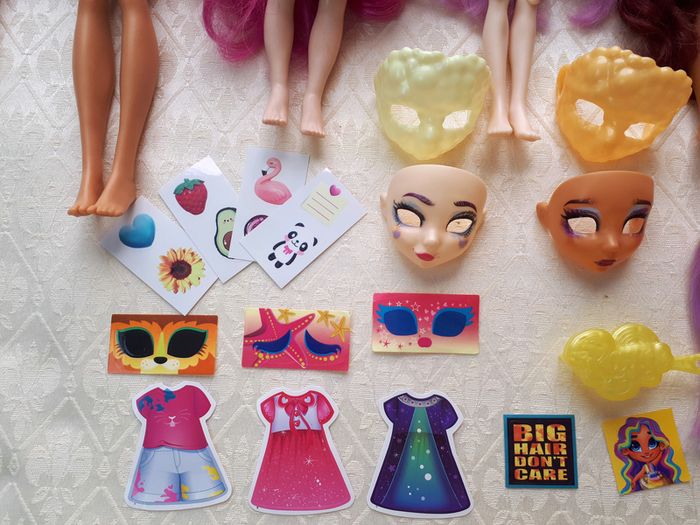 Dolls bundle - 13 dolls Rainbow High, Failfix, Super Hero Girls, Hairdorables, Frozen, Equestria Girls