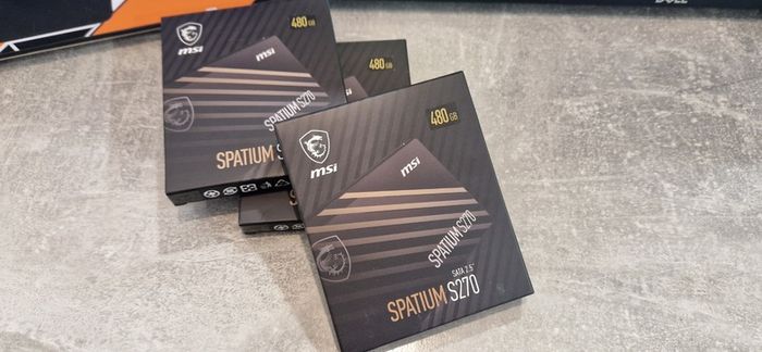 New! -  Msi Spatium S270 Ssd 480gb - Sata 3 2.5"