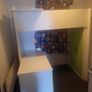 IKEA  bed& desk unit. Image 5