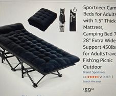 2 Camping Beds