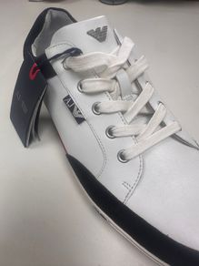Armani Bnwt Trainers Runners shoes sneakers Size 9.5