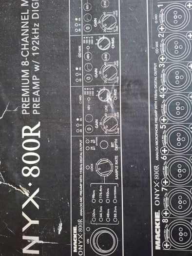 Mackie Onyx 800R