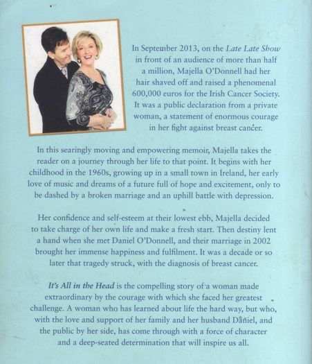 It's All In The Head - My Story - Majella O'Donnell