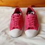 superdry canvas trainers size 5 pink in fab condition Image 2