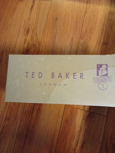 Ted Baker black flip flops with bow detail - boxed