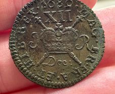 1689 Gunmoney Shilling