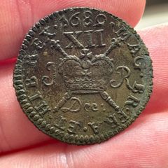 1689 Gunmoney Shilling