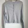 M&s Grey Cardigan Size Uk 12 Image 2