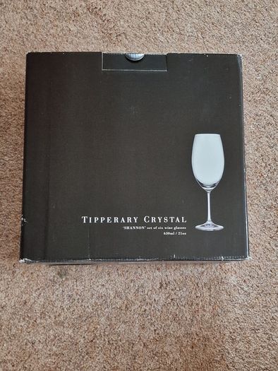 Tipperary Crystal Shannon Wine Glasses