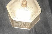 Beautiful Old maybe Silver plated Trinket Box and another Item could be Silver please view Hallmark