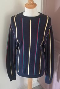 New Look mens 100% cotton navy sweater/jumper medium size