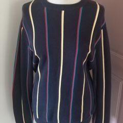 New Look mens 100% cotton navy sweater/jumper medium size