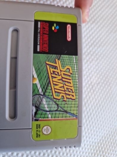 Super Tennis Snes Super Nintendo Arcade Retro Games Original