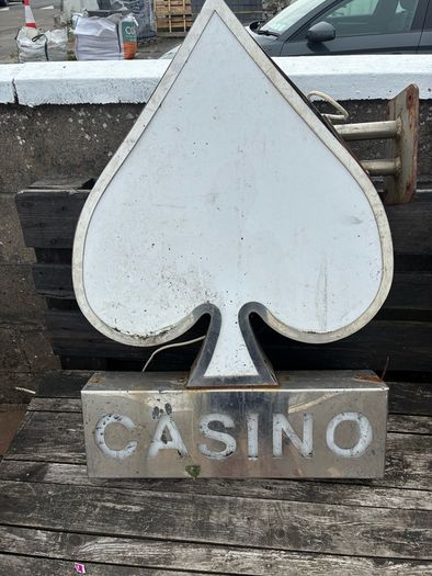 Casino Sign Fixer Upper
