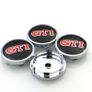 4pcs Set GTI 60mm Car Alloy Wheel Center Hub Cap Emblem Badge Hub Caps for VW Volkswagen Golf Image 2