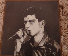 Joy Division ... Wood Tile Art