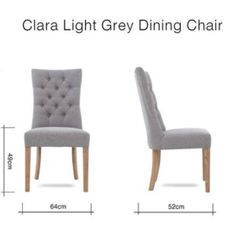 4 Dining chairs Clara Ez living
