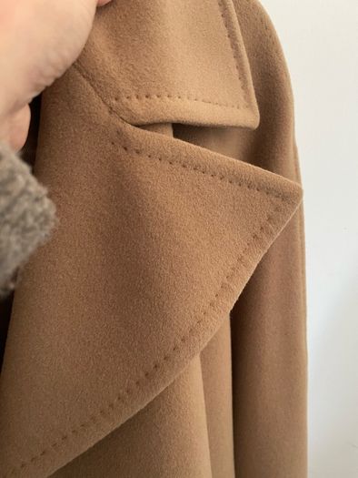 Burberry wool camel coat