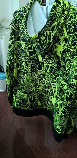 Authentic Michael Kors Neon Graffiti Jacket