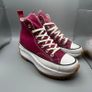 Converse Womens Shoes - Run Star Hike - Dark Pink - Size 4.5 UK - Hi Top Image 4