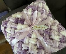 Handmade crochet gift blankets