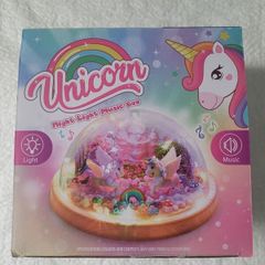 BNIB - Kids Unicorn Fairy Night Light Music Box Craft Kit