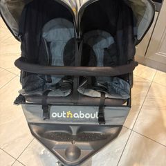 out and about double buggy