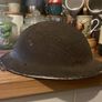 Untouched 1940 WW11 British MKII war helmet Image 4