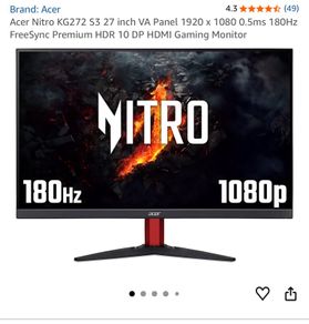 ACER Nitro Gaming Monitor 27"
