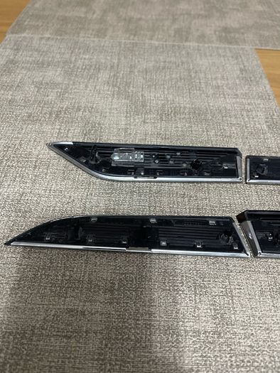Genuine Audi A5 (B9) S-Line Fender Badge Door Emblems Chrome 4-set Logo Full Set S line