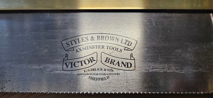 Axminster Victor 10" 20 TPI tenon saw
