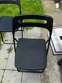 Black Folding Chairs