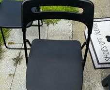 Black Folding Chairs