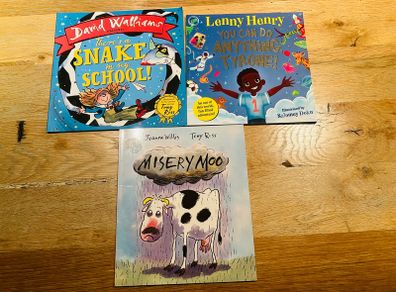 Funny Children's Picture Books x3 - Humour, Adventure & Imagination