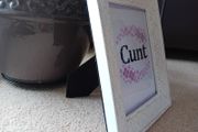 Framed needlework