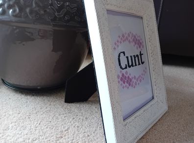 Framed needlework