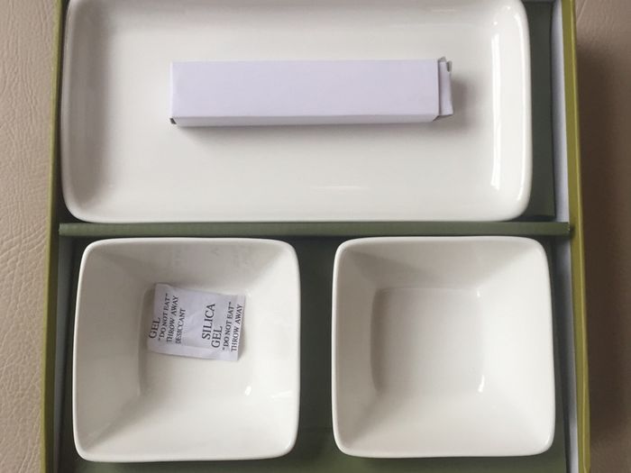 Appetizer Bowls & Tray Set