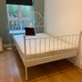 Ikea Bed Frame, Slatted Base & Mattress for Sale Image 3