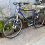 Trek zx7000 24 speed 26 inch wheels 19.5 inch frame front suspension steam with adjusted mudguards Image 4