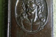 Small Antique Book Pendant Box