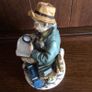 Capodimonte Style Man on Bench Ornament Image 4
