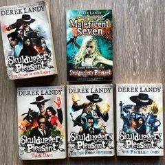 5 Skulduggery Pleasant Books