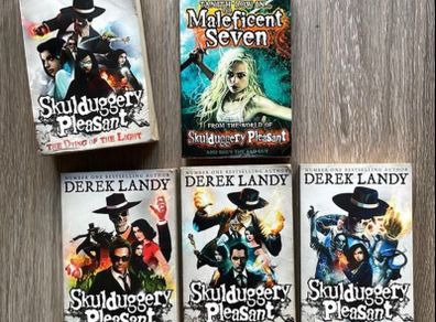 5 Skulduggery Pleasant Books