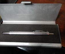 Armageddon Pen,Movie Collectable