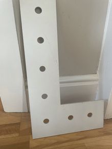 Wooden letter L