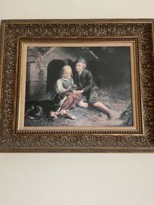 large canvas painting