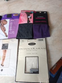 Ladies Tights- Different Colours & Styles X 12 Pairs.  Size -  Medium.   B.N.W.T.