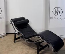 1980s Vintage Reproduction Corbusier Lc4 Lounger